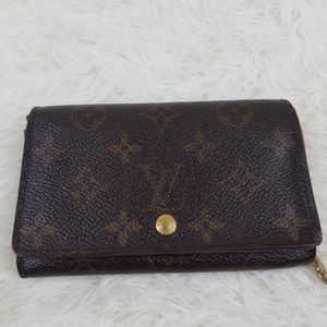 Louis Vuitton Brown Monogram Bifold Wallet